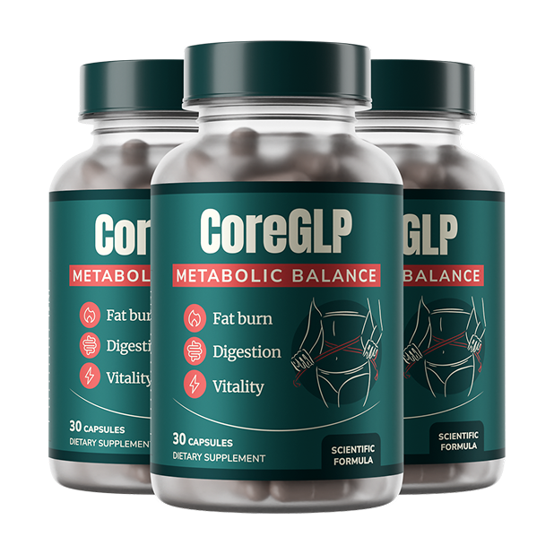 Tre flasker CoreGLP Metabolic Balance
